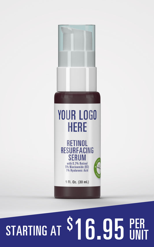 Retinol Resurfacing Serum with 0.2% Retinol, 5% Niacinamide (B3), 1% Hyaluronic