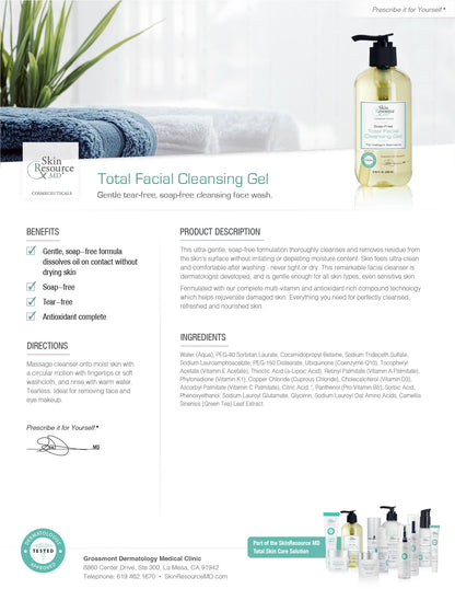 Total Facial Cleansing Gel