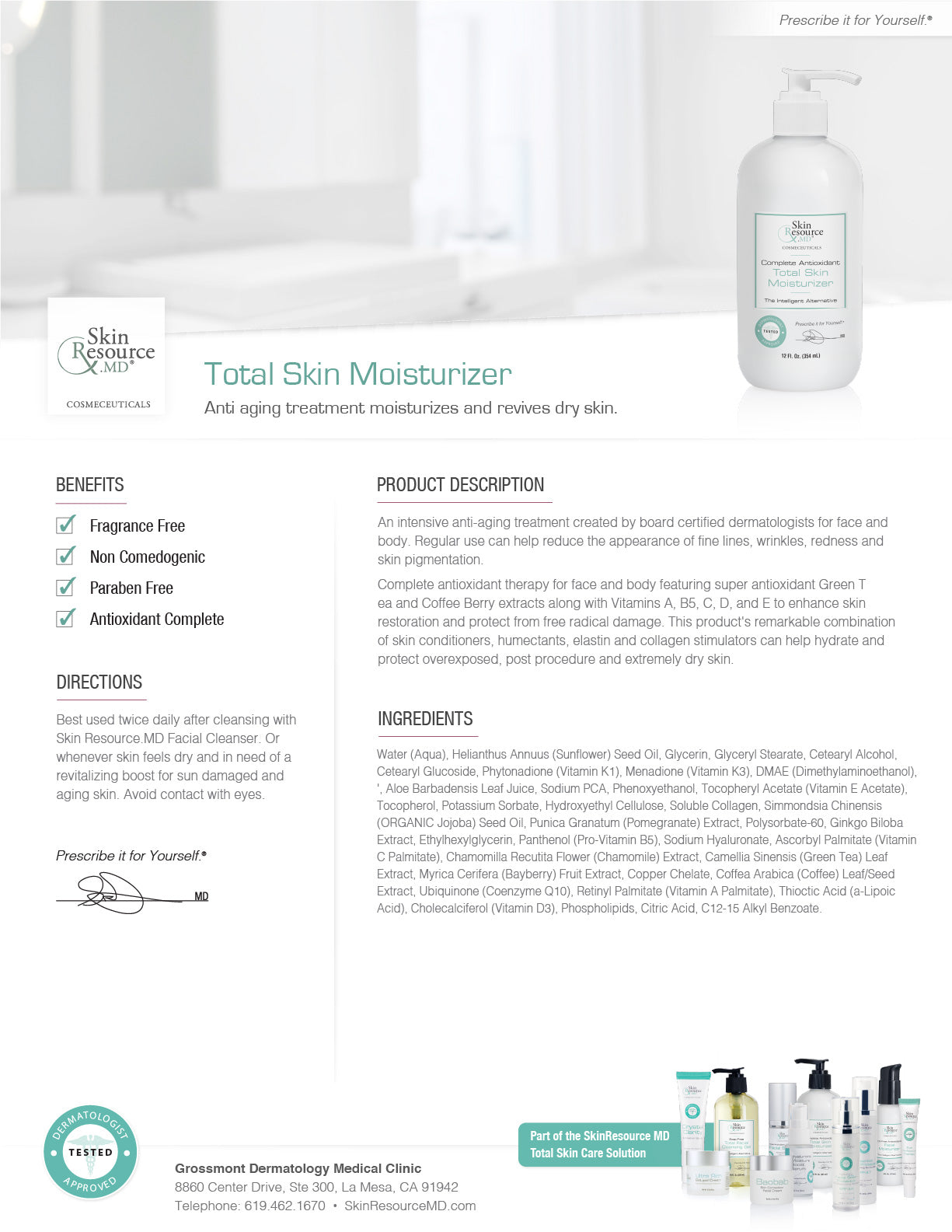 Total Skin Moisturizer