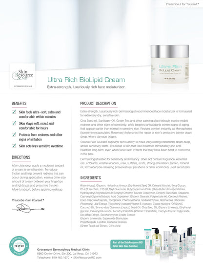 Ultra Rich Biolipid Cream